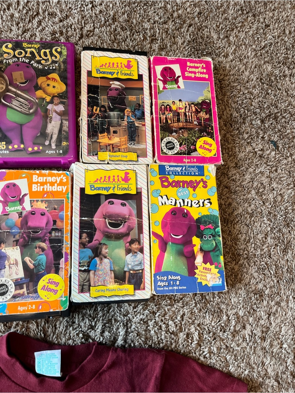 Vintage Barney set-11 pieces - Picture 4 of 5